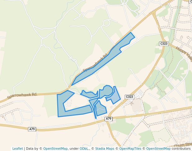 walking in Specimen Hill Bushland Reserve map in Bendigo
