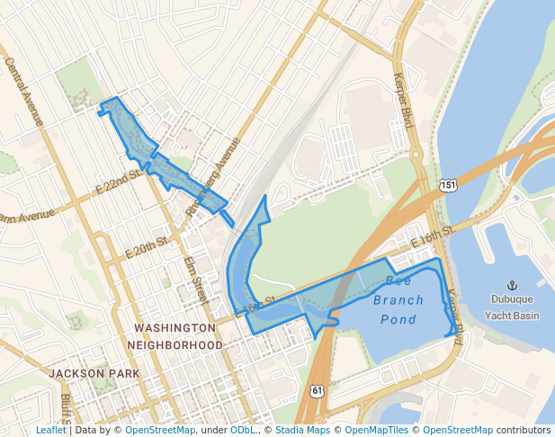 Bee Branch Creek Greenway