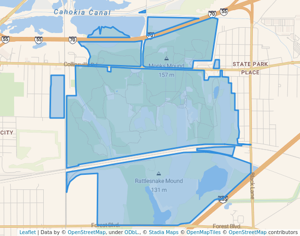 Cahokia Mounds State Historic site