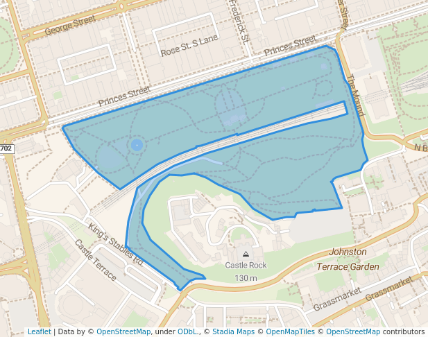 West Princes Street Gardens