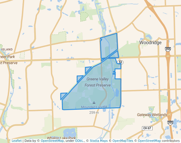 Greene Valley Forest Preserve