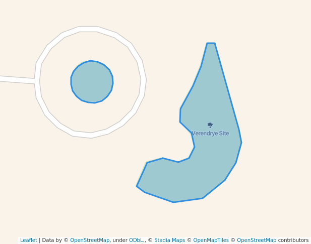 walking in Verendrye Site map in Mission Ridge