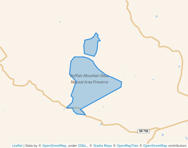Buffalo Mountain State Natural Area Preserve