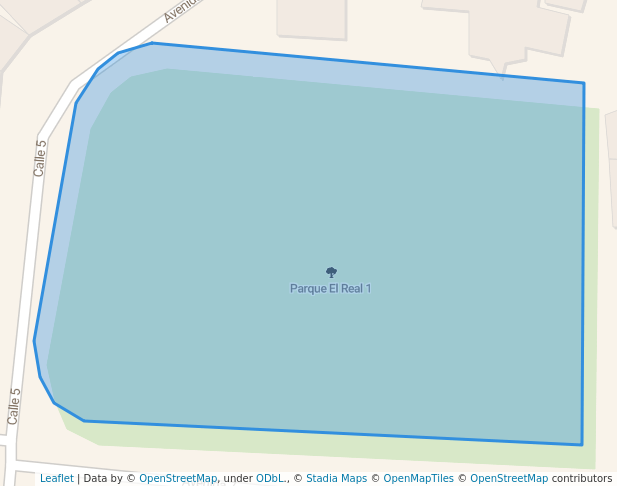 Parque El Real in Upala | Map and Routes