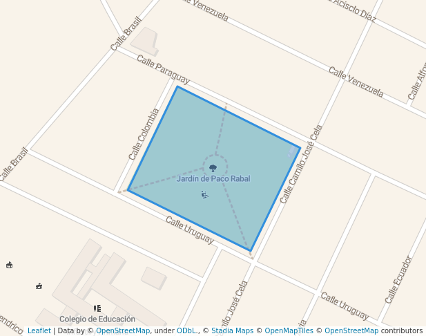 Jardín de Paco Rabal