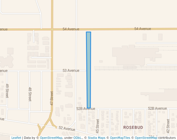 walking in Stelco Park map in Camrose