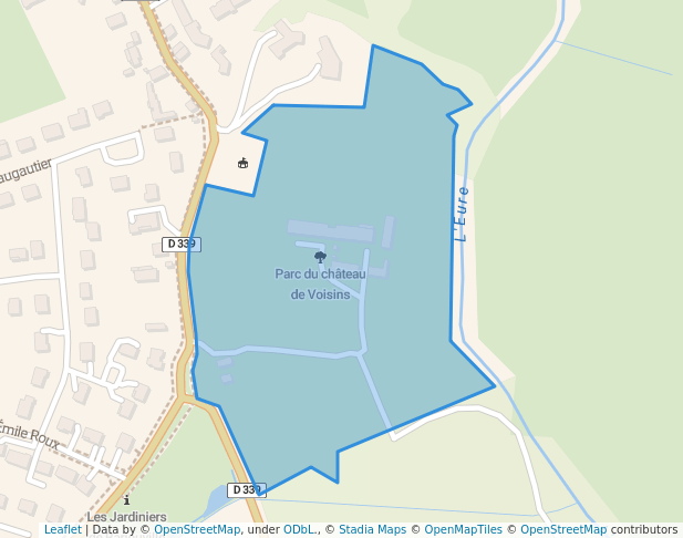 Parc du château de Voisins