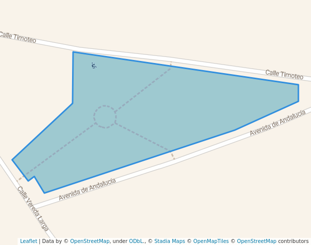 walking in Parque de los Tubos map in Seseña