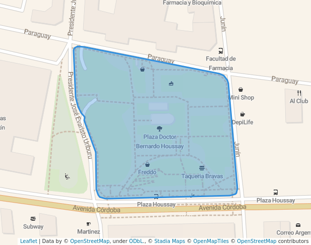 Plaza Doctor Bernardo Houssay