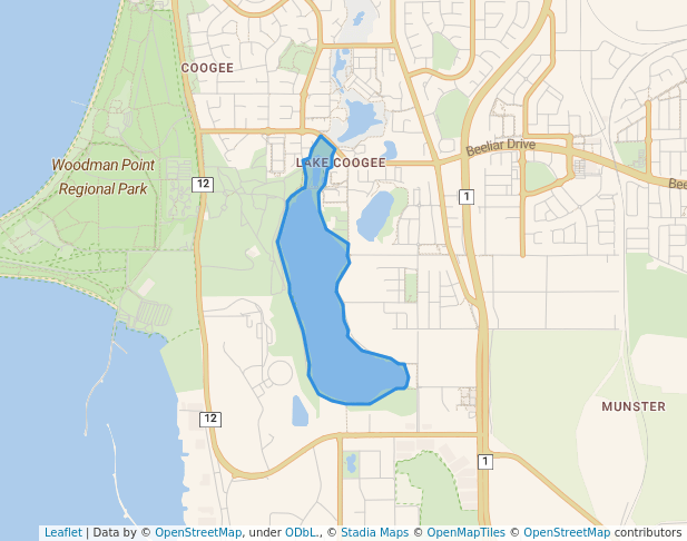 Beeliar Regional Park - Lake Coogee