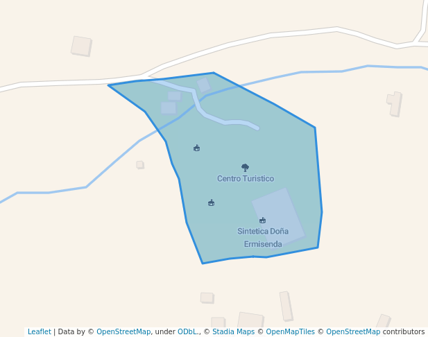 walking in Centro Turistico map in San Antonio Huista