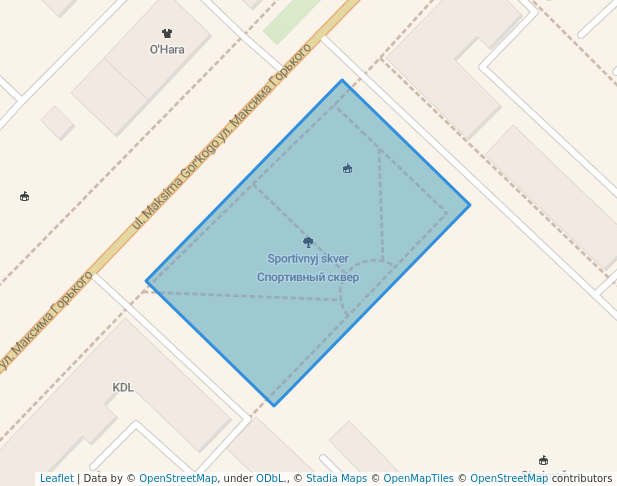 Спортивный сквер