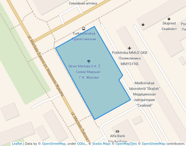 Сквер Маршала Г.К. Жукова