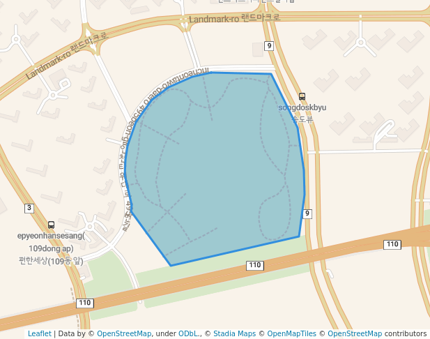 송도랜드마크씨티7호근린공원