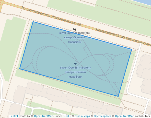 сквер «Осенний марафон»