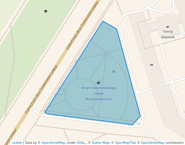 сквер Воскресенского