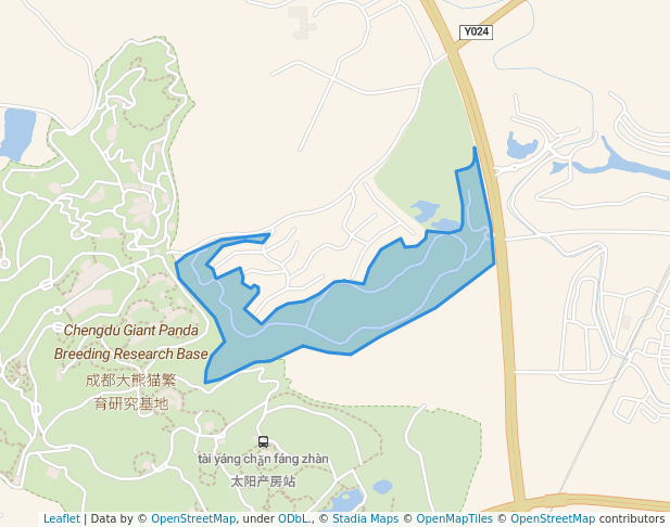 walking in 保利198公园 map in Cheng Du Shi