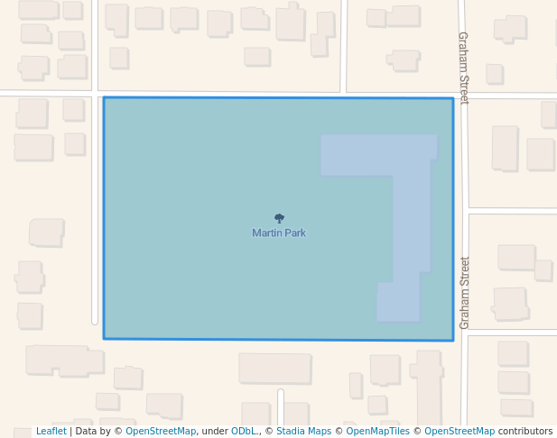 Martin Park in Kelowna | Map and Routes