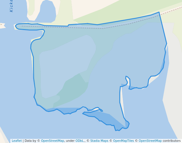 walking in Britto Park map in Warren