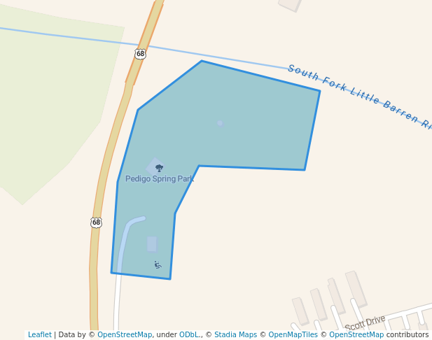 walking in Pedigo Spring Park map in Edmonton