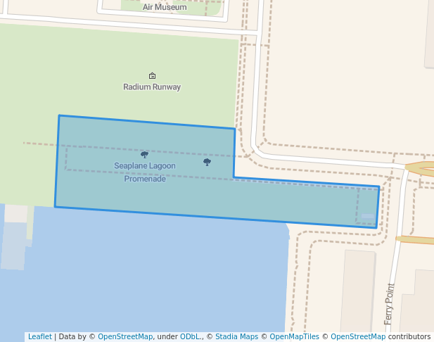 Seaplane Lagoon Promenade