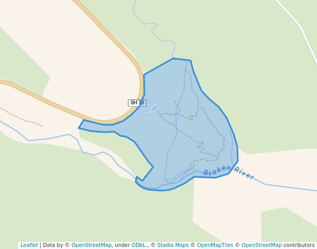 Cave Stream Scenic Reserve in Lake Pearson | Map and Routes