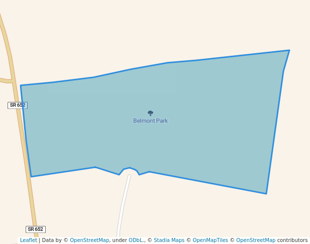 walking in Belmont Park map in Mineral