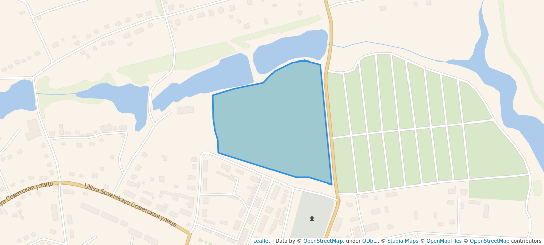 walking in Парк имени Рублёва Р. Н. map in Становое