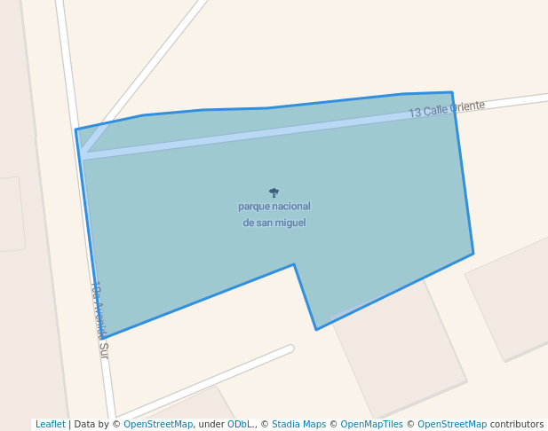 parque nacional de san miguel