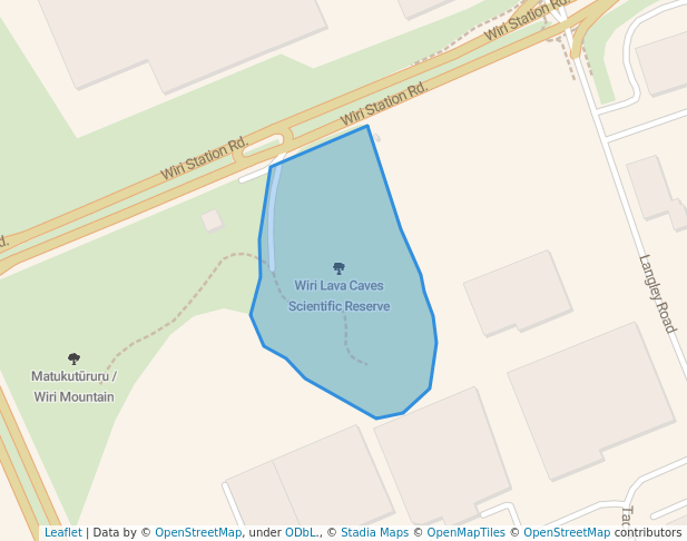 Wiri Lava Caves Scientific Reserve