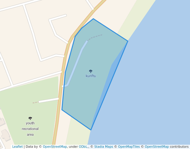 walking in kuriftu map in Bishoftu