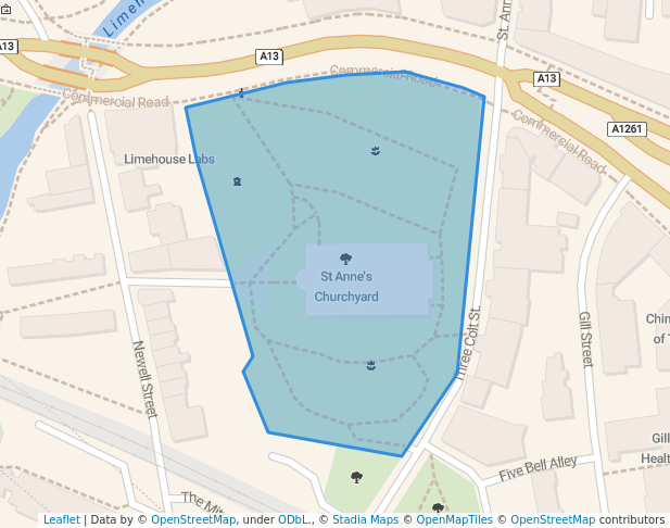 St Anne's Churchyard