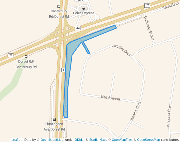 Dorset Road Linear Reserve