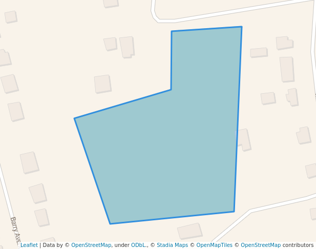 walking in Nancy Avenue Park map in Truro