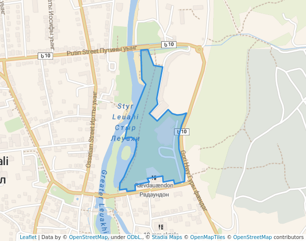 Централон культурæ æмæ улæфыны парк