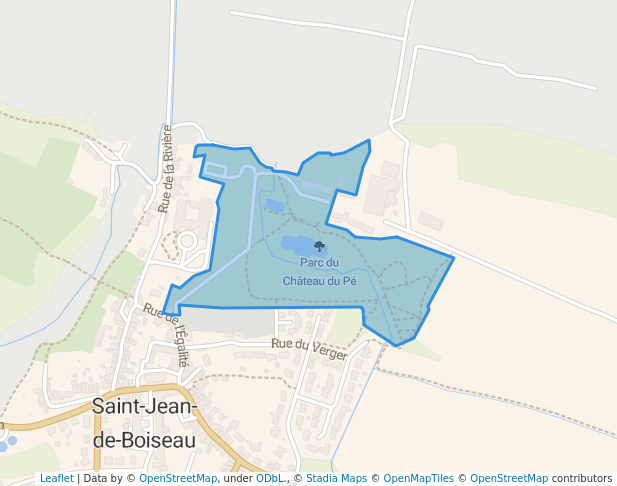 Parc du Château du Pé