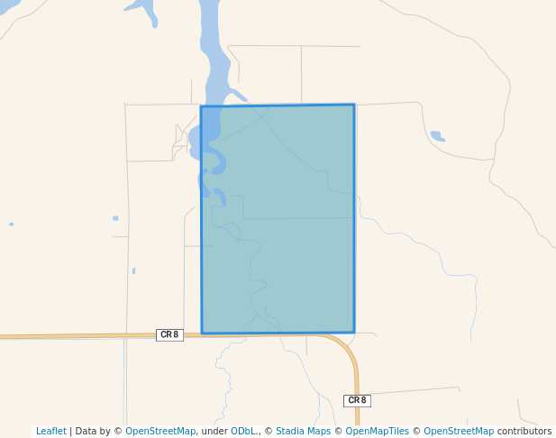 walking in Zippel Bay State Park map in Williams