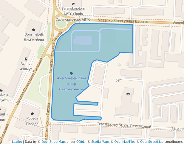 сквер Светотехников