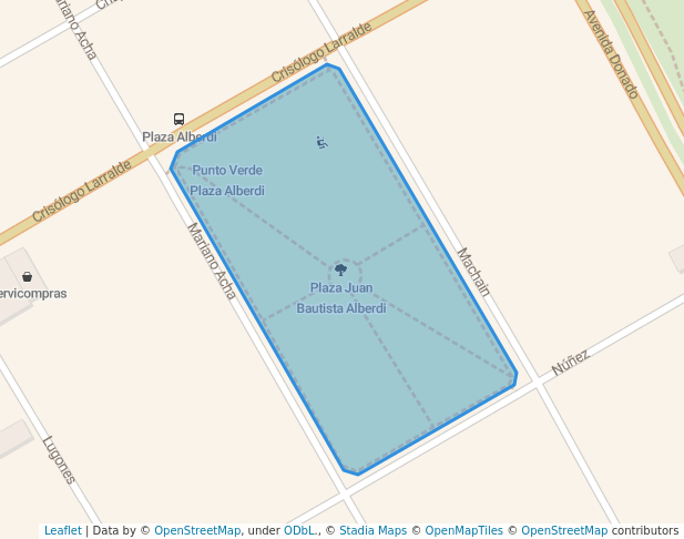 Plaza Juan Bautista Alberdi