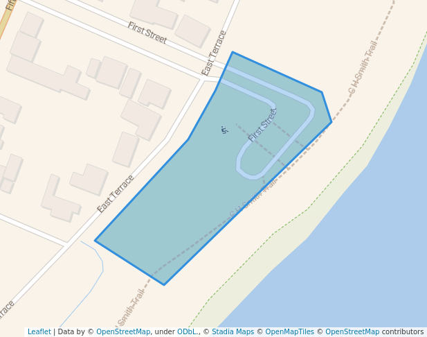 walking in Ardrossan Progess Association Reserve map in Ardrossan