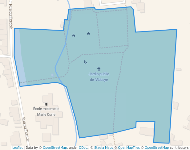 Jardin public de l'Abbaye