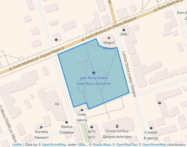 парк Мусы Джалиля