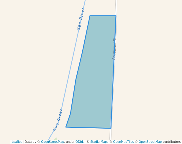 walking in Big Muddy National Fish and Wildlife Refuge Moresi Unit map in El Dorado Springs