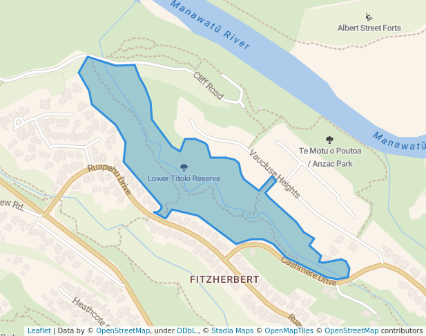 Lower Titoki Reserve