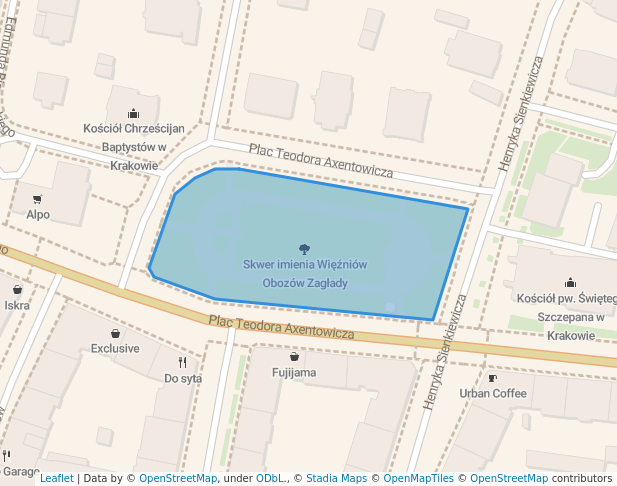 Skwer imienia Więźniów Obozów Zagłady