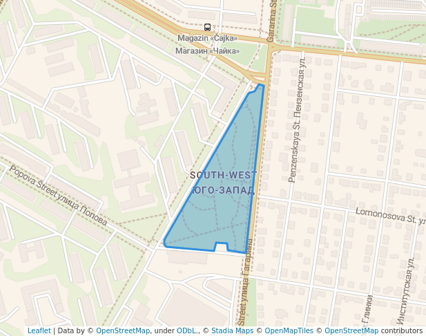 сквер Подольских курсантов