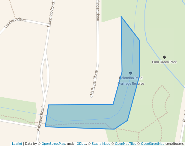 Palomino Road Drainage Reserve