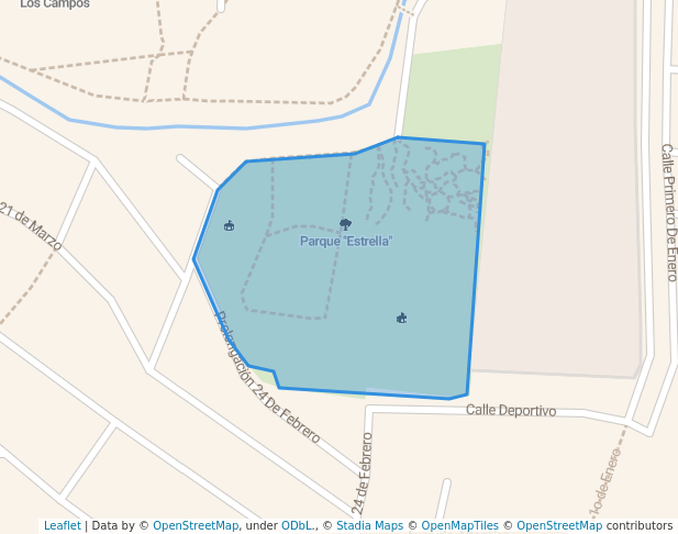 walking in Parque "Estrella" map in Naucalpan de Juárez