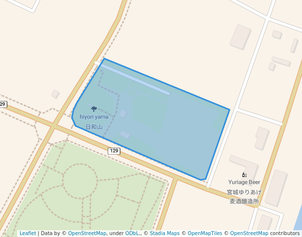 walking in NATORI Earthquake Disaster Memorial Park map in Natori