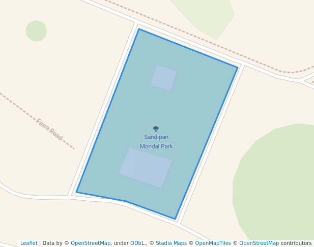 walking in Sandipan Mondal Park map in Greater Noida